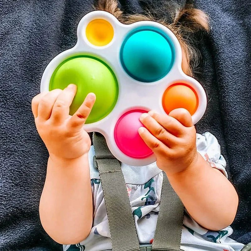 Jouet d'Éveil - PuzzleBoard™ - Blanc - Mon Eveil Bébé