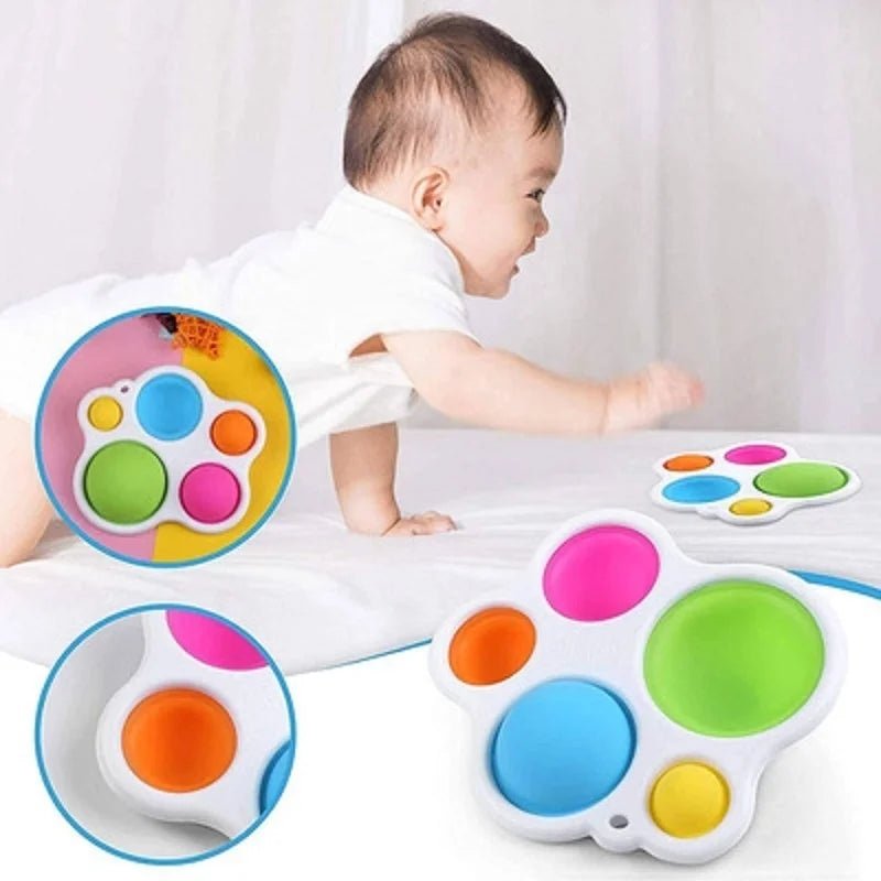 Jouet d'Éveil - PuzzleBoard™ - Blanc - Mon Eveil Bébé