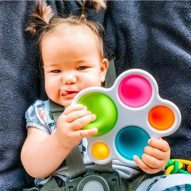 Jouet d'Éveil - PuzzleBoard™ - Blanc - Mon Eveil Bébé