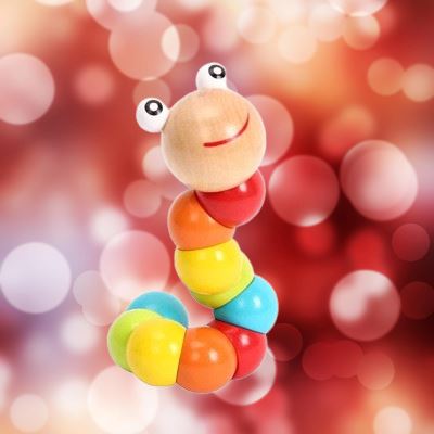 Jouet en Bois - MontessoriToys™ - Chenille - Mon Eveil Bébé