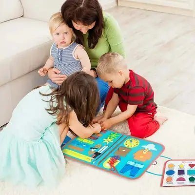 Tableau d'Activité Montessori - MontessoriBoard™ - Planète - Mon Eveil Bébé