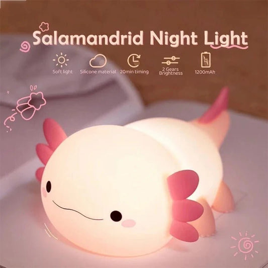 Veilleuse bébé Axolotl - Mon Eveil Bébé